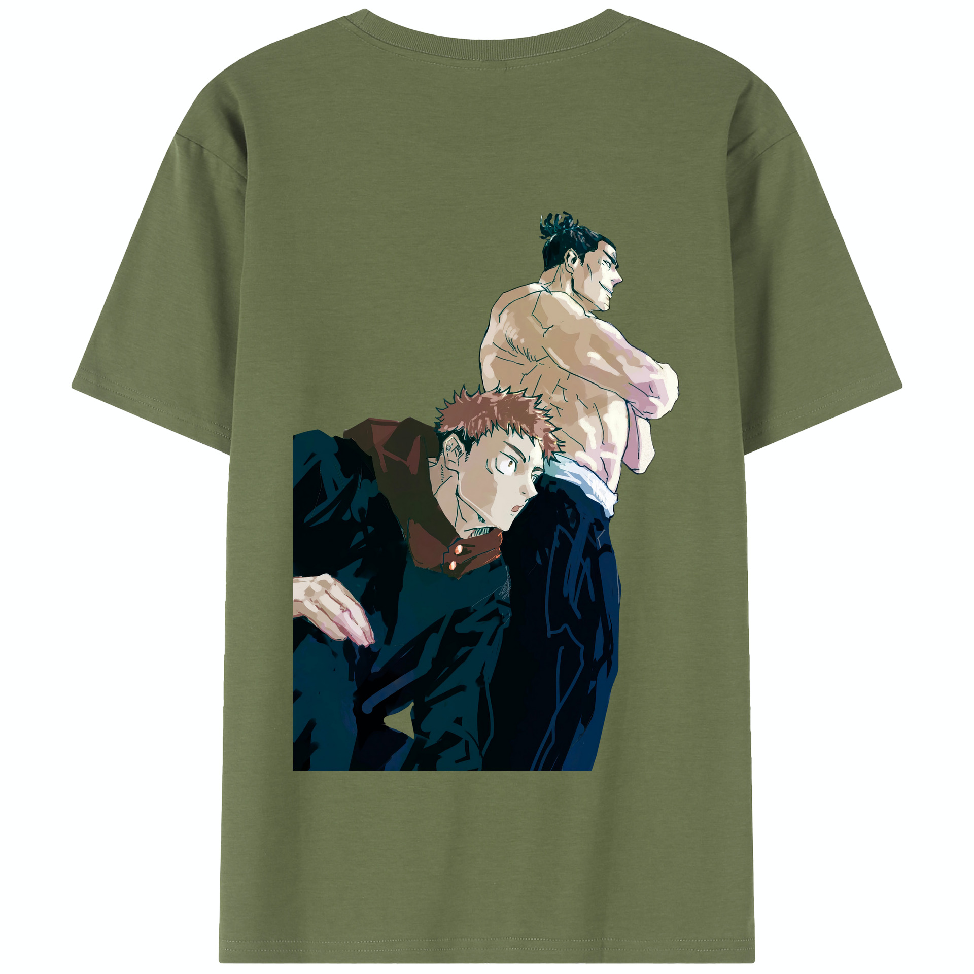 （画像用） 呪術廻戦 Jujutsu Kaisen 綿100％半袖Tシャツ（背面プリント）